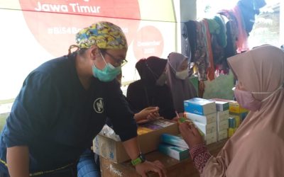 MOBIL KLINIK INDOSAT OOREDOO KEMBALI BERAKSI DENGAN BANTU KORBAN ERUPSI SEMERU