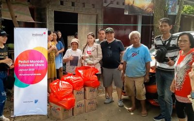 IOH SALURKAN BANTUAN UNTUK WARGA TERDAMPAK BENCANA BANJIR DAN LONGSOR MANADO