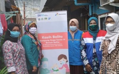 PERTAMINA MOR III CARE TO CHILDREN IN JAKARTA