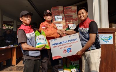PT Pertamina Drilling Services Indonesia and Filantra’s Collaboration in Managing Flood Relief Assistance in Bekasi