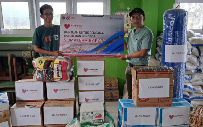 Bank DKI Agam Flood Logistics Assistance Program