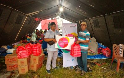 INDOSAT OOREDOO HUTCHISON KIRIM BANTUAN UNTUK MASYARAKAT TERDAMPAK GEMPA PAPUA