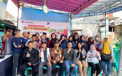 SAMUDERA INDONESIA GELAR SOSIALISASI PROGRAM KELOLA SAMPAH DI BANK SAMPAH AGLONEMA
