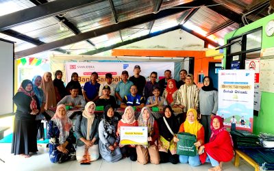 TINGKATKAN EFEKTIVITAS PENGELOLAAN SAMPAH, SAMUDERA INDONESIA SOSIALISASI PRPROGRAM KELOLA SAMPAH KEPADA BANK SAMPAH BERKAH SRIKANDI