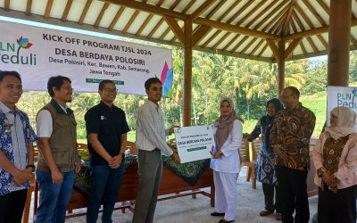 Desa Polosiri Sambut Tahun Kedua Program TJSL PLN UIT JBT