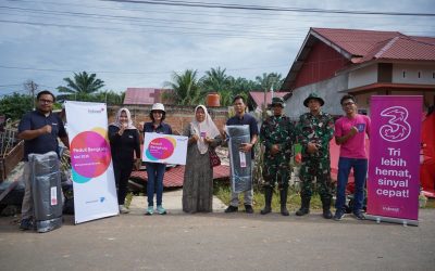 Indosat Ooredoo Hutchison gandeng  Filantra Salurkan Bantuan untuk Korban Gempa di Bengkulu