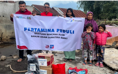Respons Cepat Pertamina untuk Agam: Aksi Kemanusiaan di Tengah Darurat Banjir Lahar Dingin