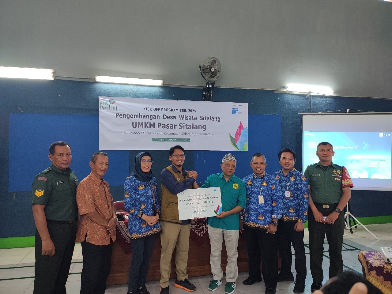 Kick off Program Pemgembangan Desa Wisata Sitalang UMKM Pasar PLN UIT JBT Kick off Program Pemgembangan Desa Wisata Sitalang UMKM Pasar PLN UIT JBT