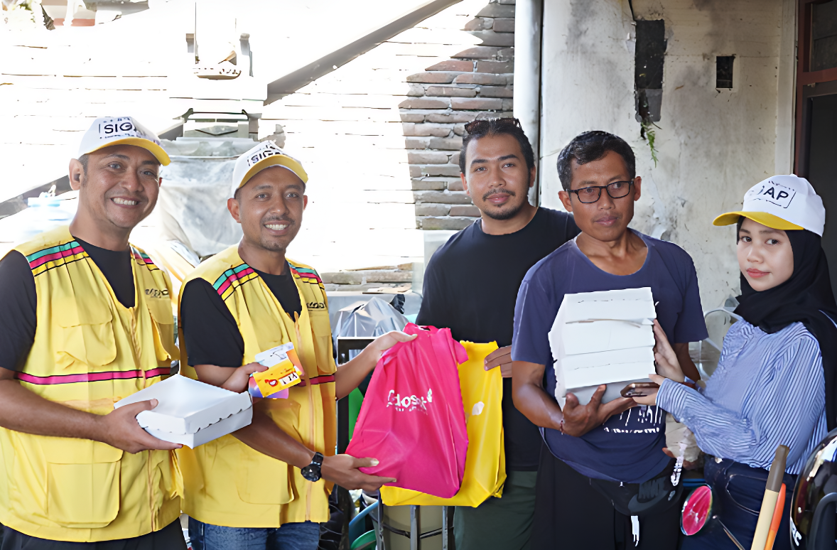 INDOSAT SIGAP (Siap Tanggap Keadaan Darurat) Gerakan Bali Tanggap Banjir