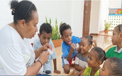 Program Rumah Kreativitas Literasi Di Desa Waupnor