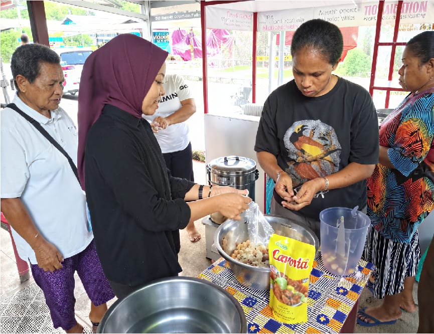 Pemberdayaan UMKM Pengolah Hasil Laut dan Perikanan di papua maluku