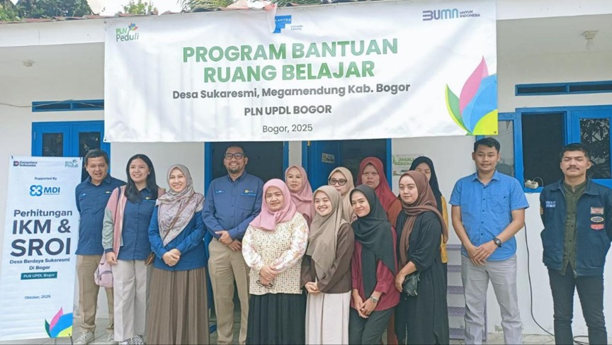 PLN UPDL Bogor Lakukan Pengambilan Data SROI Program TJSL "Desa Berdaya Sukaresmi"