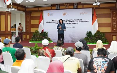 Program Peduli Bencana Banjir Bali LPS