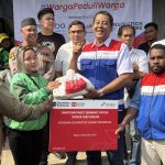 Distribution of Basic Food Packages for Online Motorcycle Drivers in Bekasi