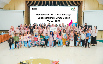 PLN UPDL Bogor Holds “Inspiring Srikandi, Srikandi Care!” as the Closing of the 2025 Empowered Sukaresmi Village CSR Program