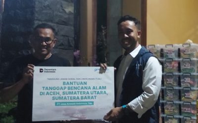 Support from PT Jasa Armada Indonesia Tbk (IPCM) Toward Response and Recovery Efforts for Disasters in Sumatra