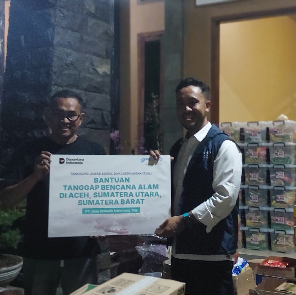 Dukungan PT Jasa Armada Indonesia Tbk (IPCM) Terhadap Upaya Tanggap dan Pemulihan Bencana di Sumatra Dukungan PT Jasa Armada Indonesia Tbk (IPCM) Terhadap Upaya Tanggap dan Pemulihan Bencana di Sumatra