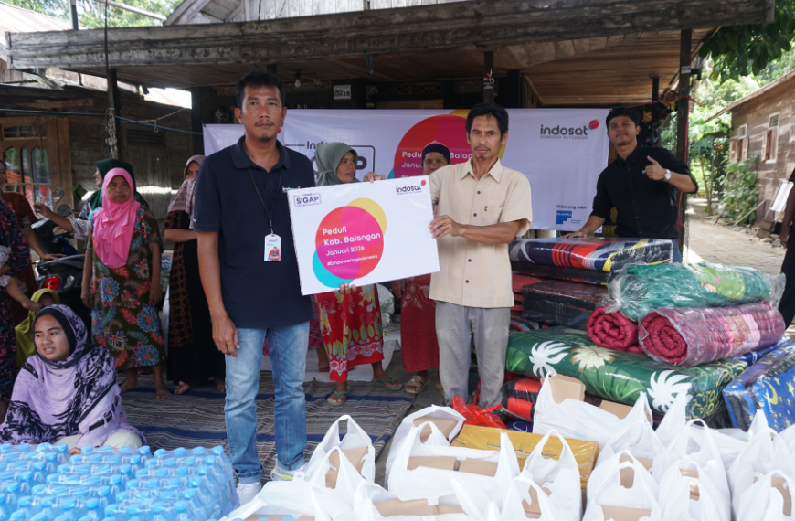 Indosat SIGAP Action with Filantra in Balangan Regency, South Kalimantan