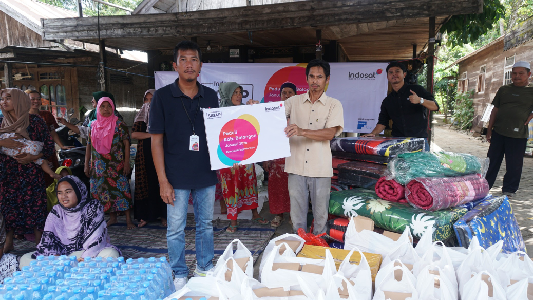 Indosat SIGAP Action with Filantra in Balangan Regency, South Kalimantan