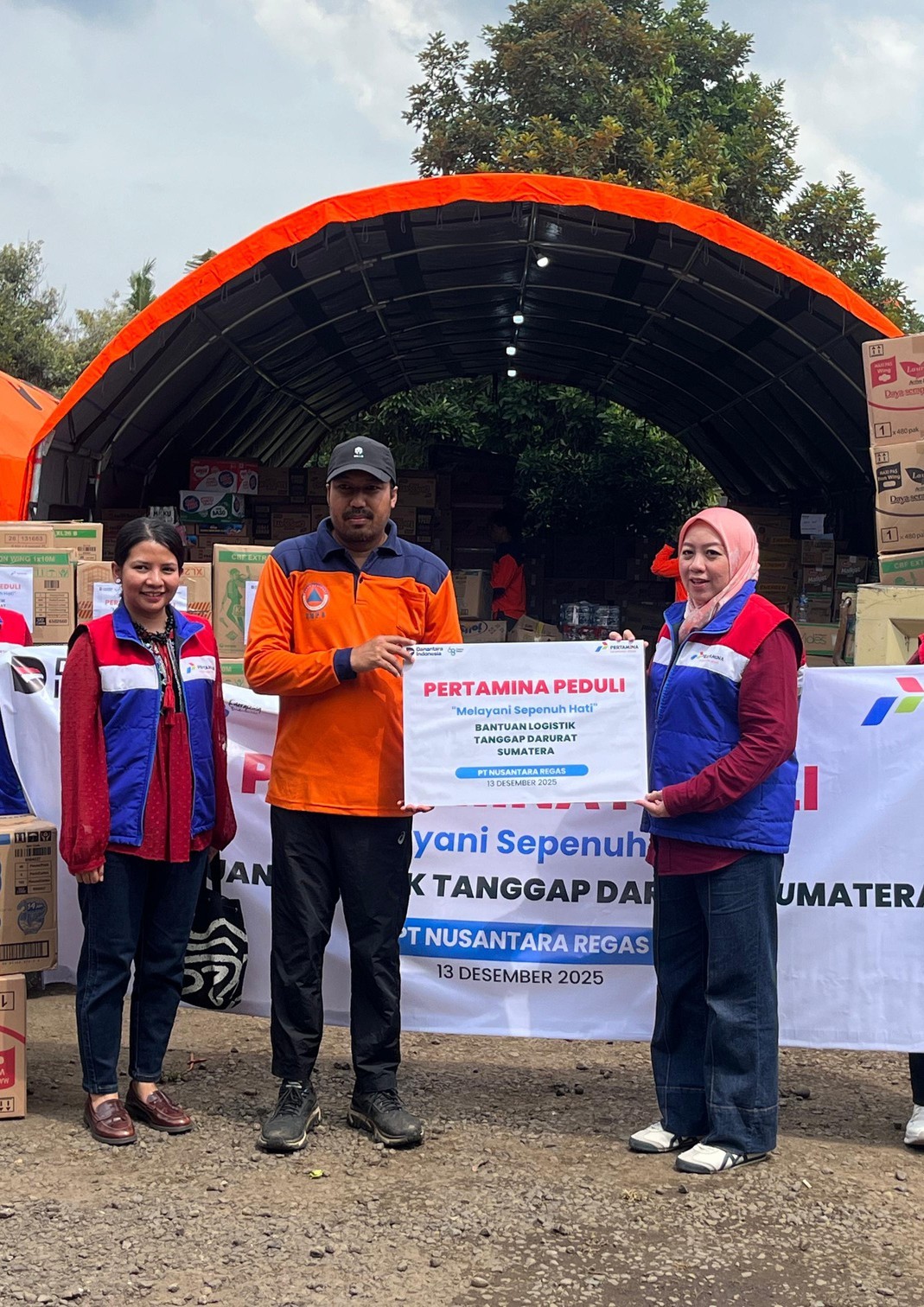 Dari Jakarta ke Sumatra, PT Nusantara Regas Menguatkan Pemulihan Masyarakat Terdampak Banjir Dari Jakarta ke Sumatra, PT Nusantara Regas Menguatkan Pemulihan Masyarakat Terdampak Banjir