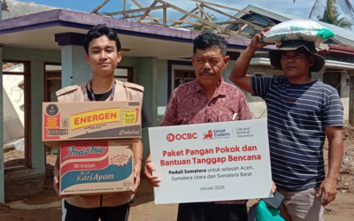 PT Bank OCBC NISP Tbk dan Filantra Hadir Mendukung Masyarakat Terdampak Bencana di Sumatra