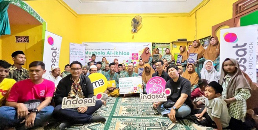 Reviving the Light of Surau Al Ikhlas Through the Blessing Synergy of Indosat Ooredoo Hutchison and Filantra