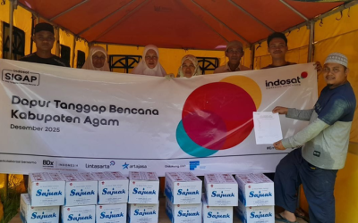 Clean Water Mission by PT Artajasa Pembayaran Elektronis and Filantra to Support Basic Needs in Post-Disaster Sumatra