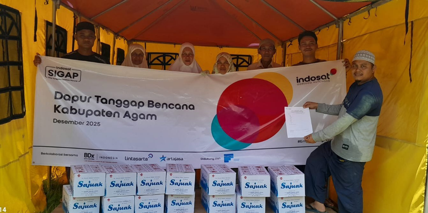 Clean Water Mission by PT Artajasa Pembayaran Elektronis and Filantra to Support Basic Needs in Post-Disaster Sumatra