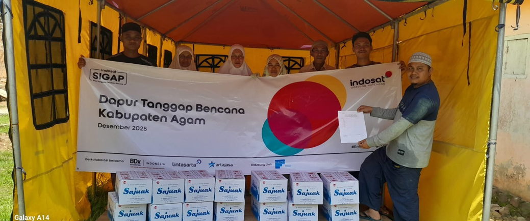 Clean Water Mission by PT Artajasa Pembayaran Elektronis and Filantra to Support Basic Needs in Post-Disaster Sumatra