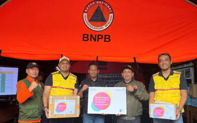 Spreading Hope Through Indosat Ooredoo Hutchison’s Emergency Response with Filantra for the Disaster-Affected Community in West Bandung