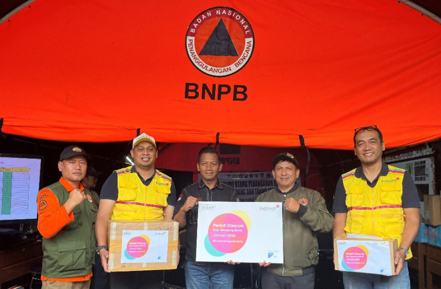 Spreading Hope Through Indosat Ooredoo Hutchison's Emergency Response with Filantra for the Disaster-Affected Community in West Bandung