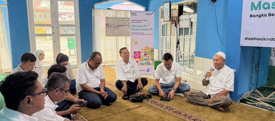 Indosat Ooredoo Hutchison and Filantra Empower "Surau Berdaya" as a Place of Worship and Social Center for the Community