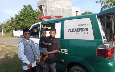 Free Ambulance as Real Access to Health Services Together with Adira Finance Syariah and Filantra in Banda Aceh