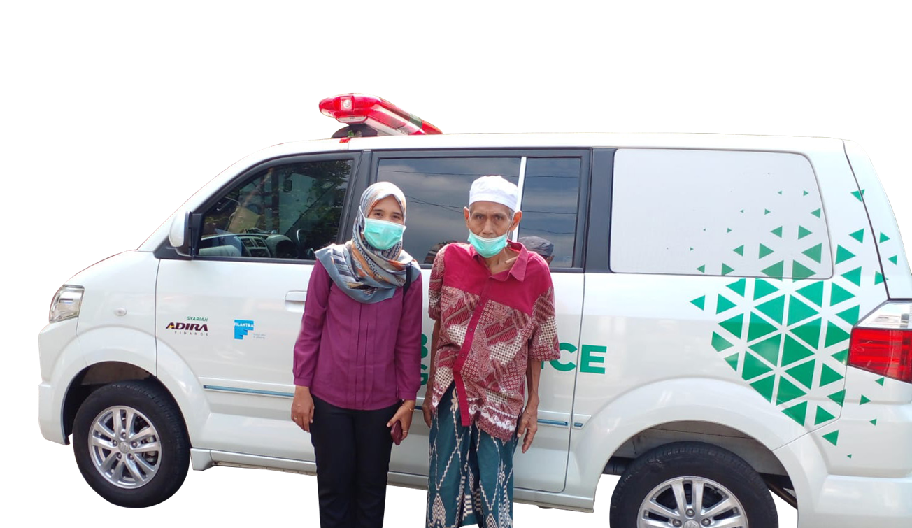 Adira Finance Syariah’s Concrete Step with Filantra Providing Free Ambulance Services for the People of Semarang