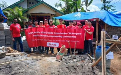 Keterlibatan Mahasiswa Magang COE Kesos UMM di Filantra dalam Program CSR OCBC Bank di Sukabumi