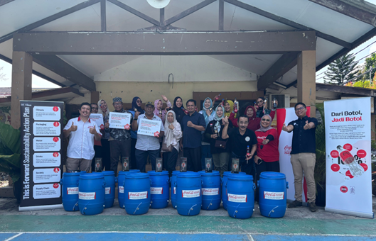Collaboration Between PT Coca-Cola Europacific Partners Indonesia and Filantra in Strengthening the Rorotan Waste Bank for a Sustainable Environment