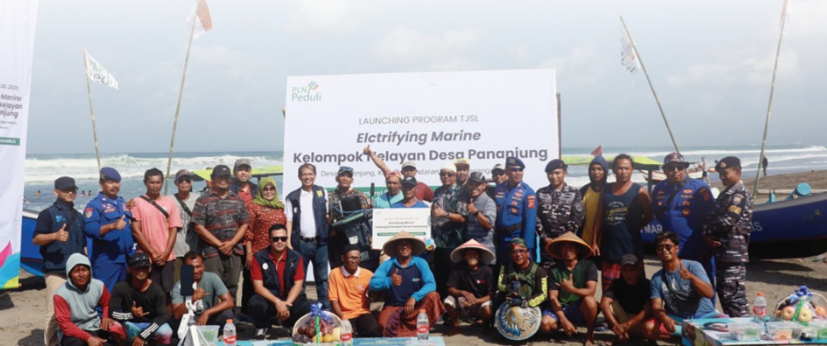 Electric Boats for Fishermen in Pananjung Village
